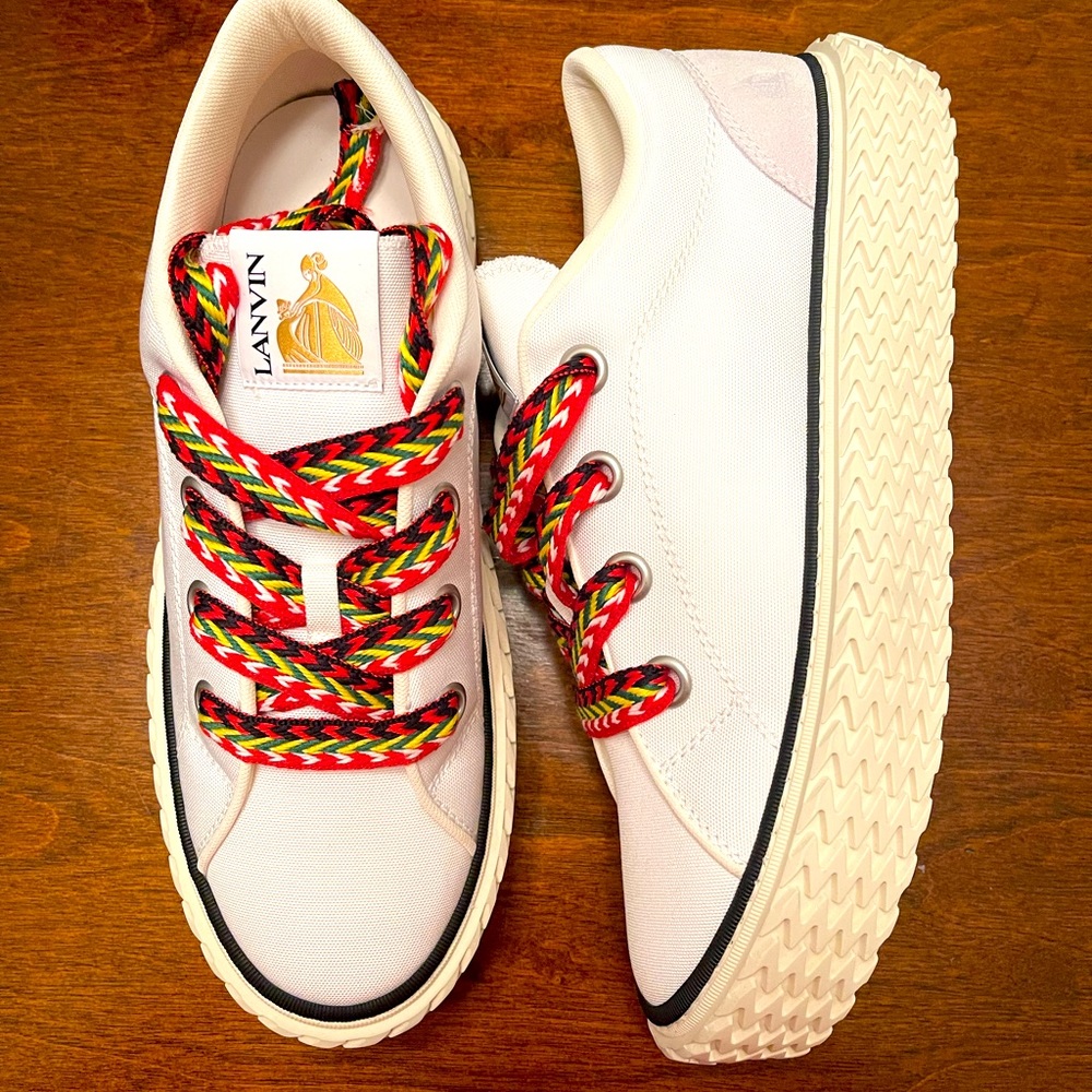 Curbies Sneakers from Lanvin Brand new!!!  100% Cotton
Made in: Italy size 45/12